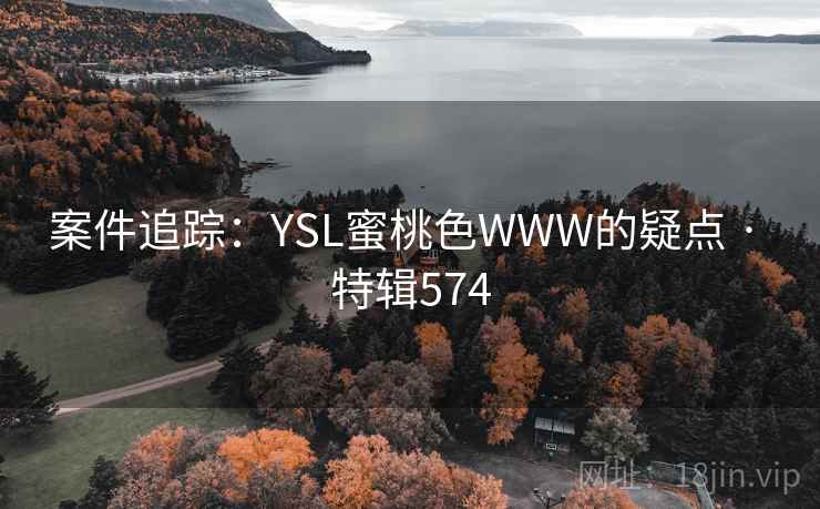 案件追踪：YSL蜜桃色WWW的疑点 · 特辑574